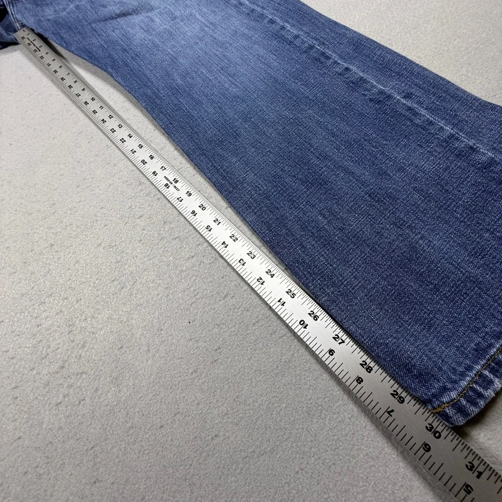 Levis 501 Original Fit Straight Leg Blue Denim Jeans Mens 38x32